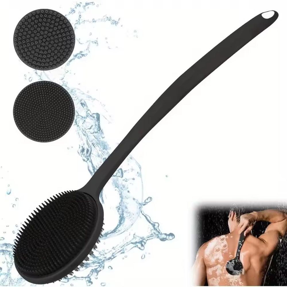 Men'S Accessories Types - 1 adet Silikon Sırt Fırçası Duş