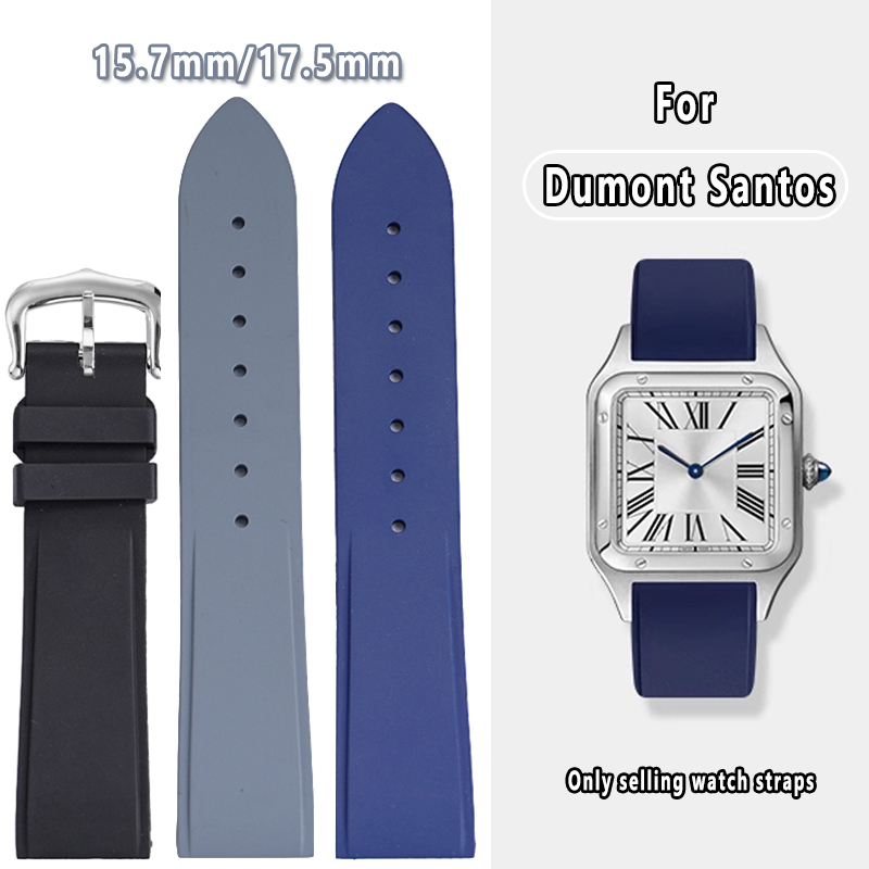 Men'S Accessories Cartier - Hızlı Bırakma Flor kauçuk saat kayışı