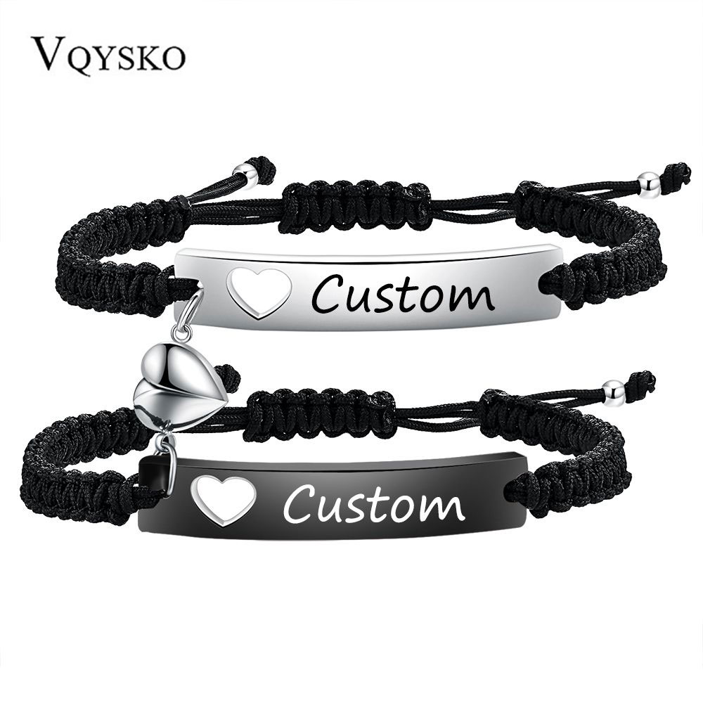 Men Accessories All - Özel Paslanmaz Çelik Çift Bilezik Seti