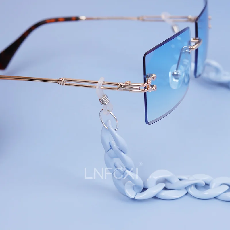 JNPCXI Moda Akrilik Güneş Gözl - Men Accessories Neck Chain incelemesi ve fiyatı